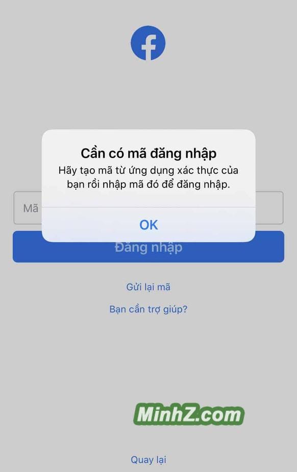 Cách đăng nhập Facebook khi bị "Cần có mã đăng nhập"